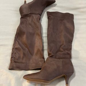 Suede boots size 7.5